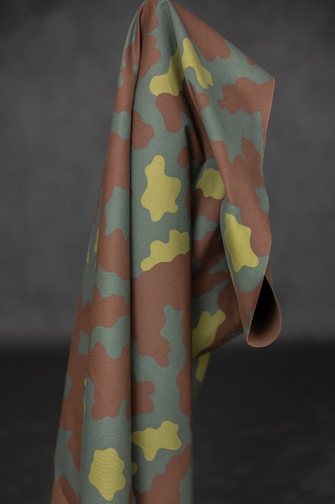 vintage camo water resistant cotton 