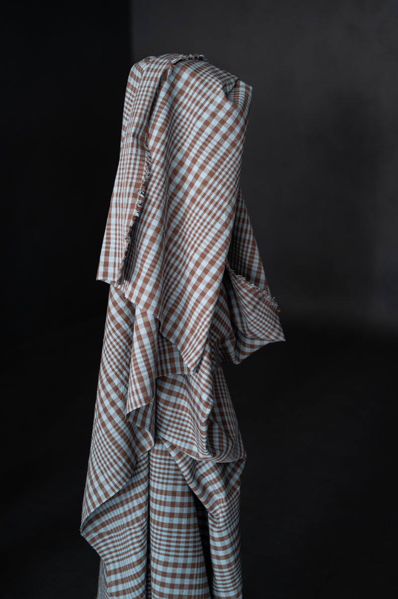 Remnant (Organic Cotton/Linen Frankie Check)