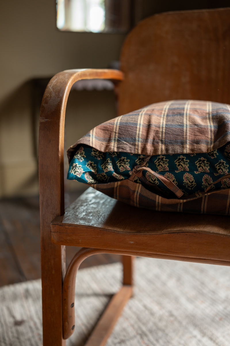 Organic Cotton/Linen - Mallion Check