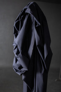 Remnant (Nightfall Navy Tumbled Cotton Poplin)