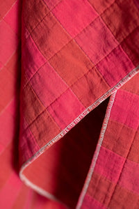 Remnant (Polly Gingham  Quilted Cotton Jacquard)