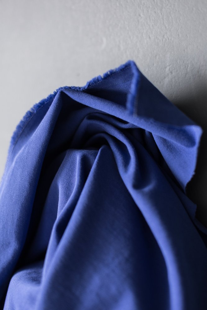 Remnant (8oz Organic Sanded Twill Prussian Blue)