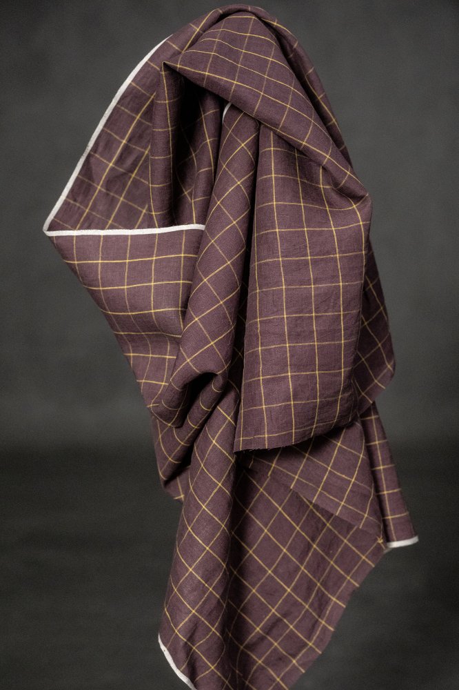 Remnant (Lily Handwoven Linen Check)