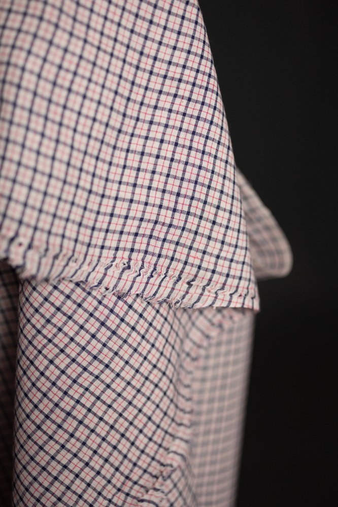 Remnant (Martha Handwoven Cotton Check)
