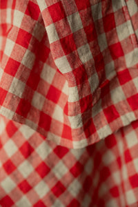 Remnant (Joy European Laundered Linen Gingham)