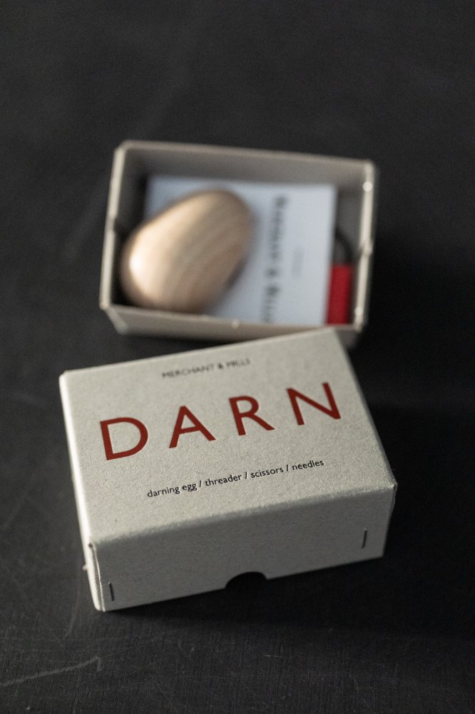 darning kit in a gift box
