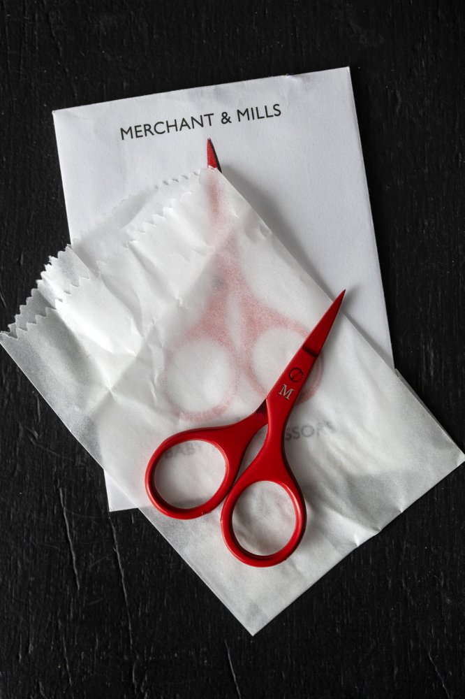 red scissors