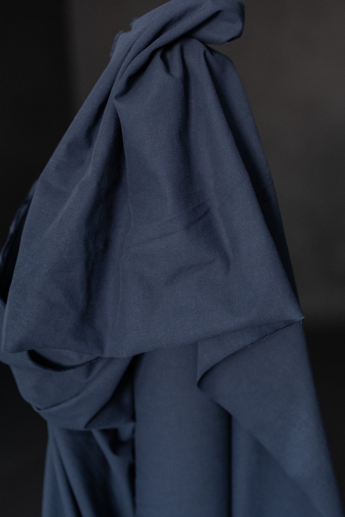 8oz Organic Sanded Twill - Noah Navy