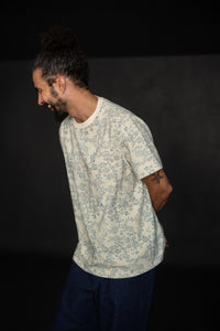 Indian Block Print Organic Cotton - Creeping Bloom