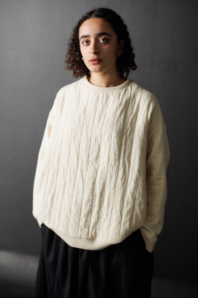 Ecru Rib (Natural/Makers jacquard match)