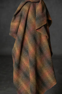 multicolour check wool fabric