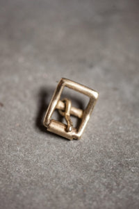 Brass Roller Buckle 1/2"