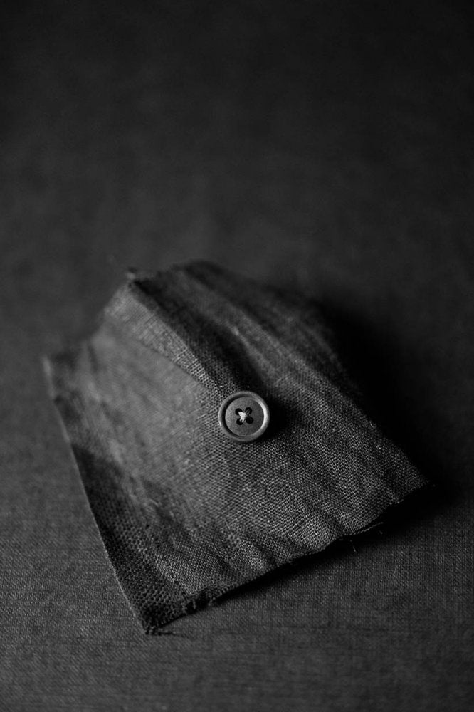 Cotton Button 15mm - Sweeps Scrim