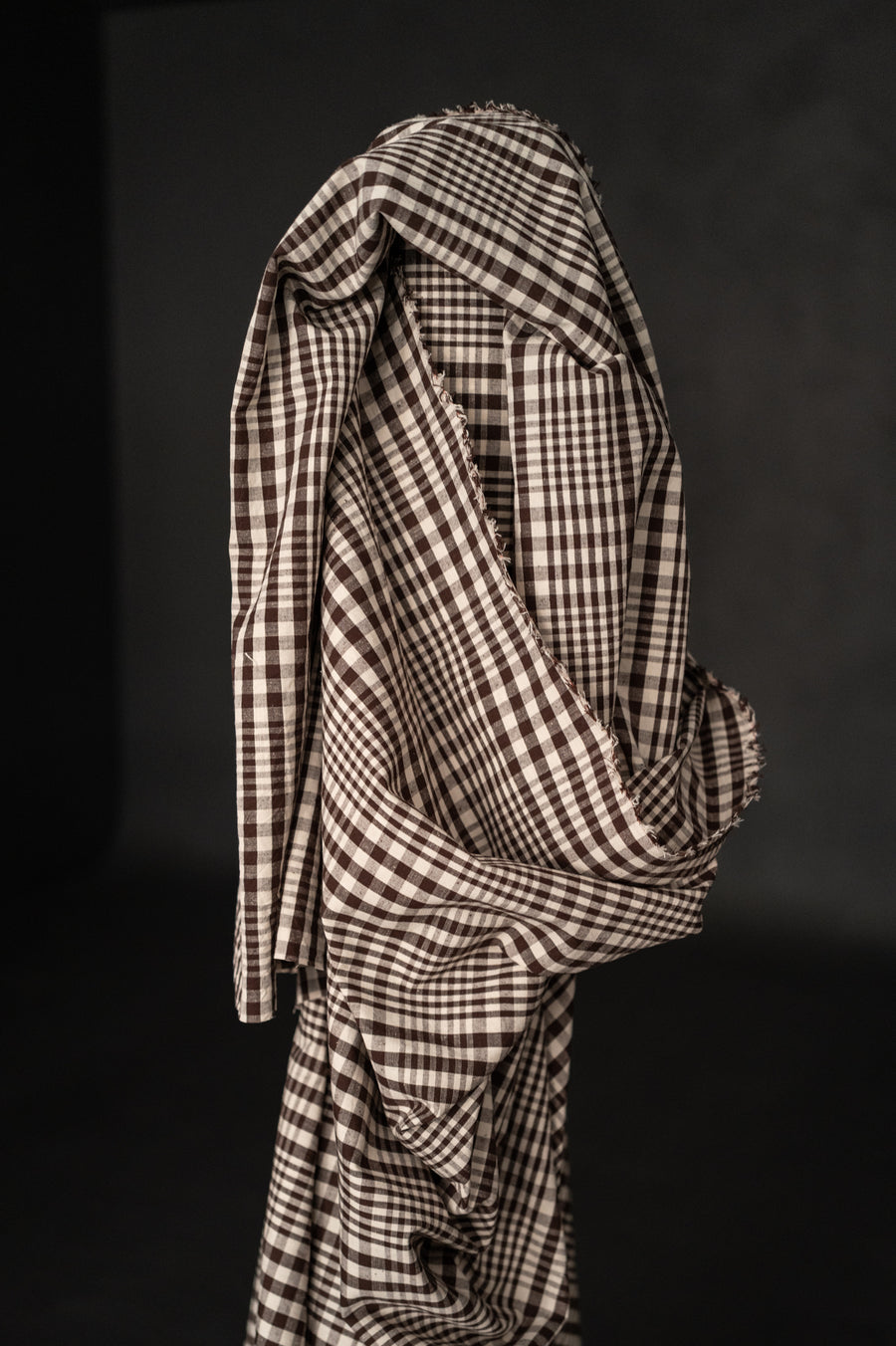 Organic Cotton/Linen - Log Cabin