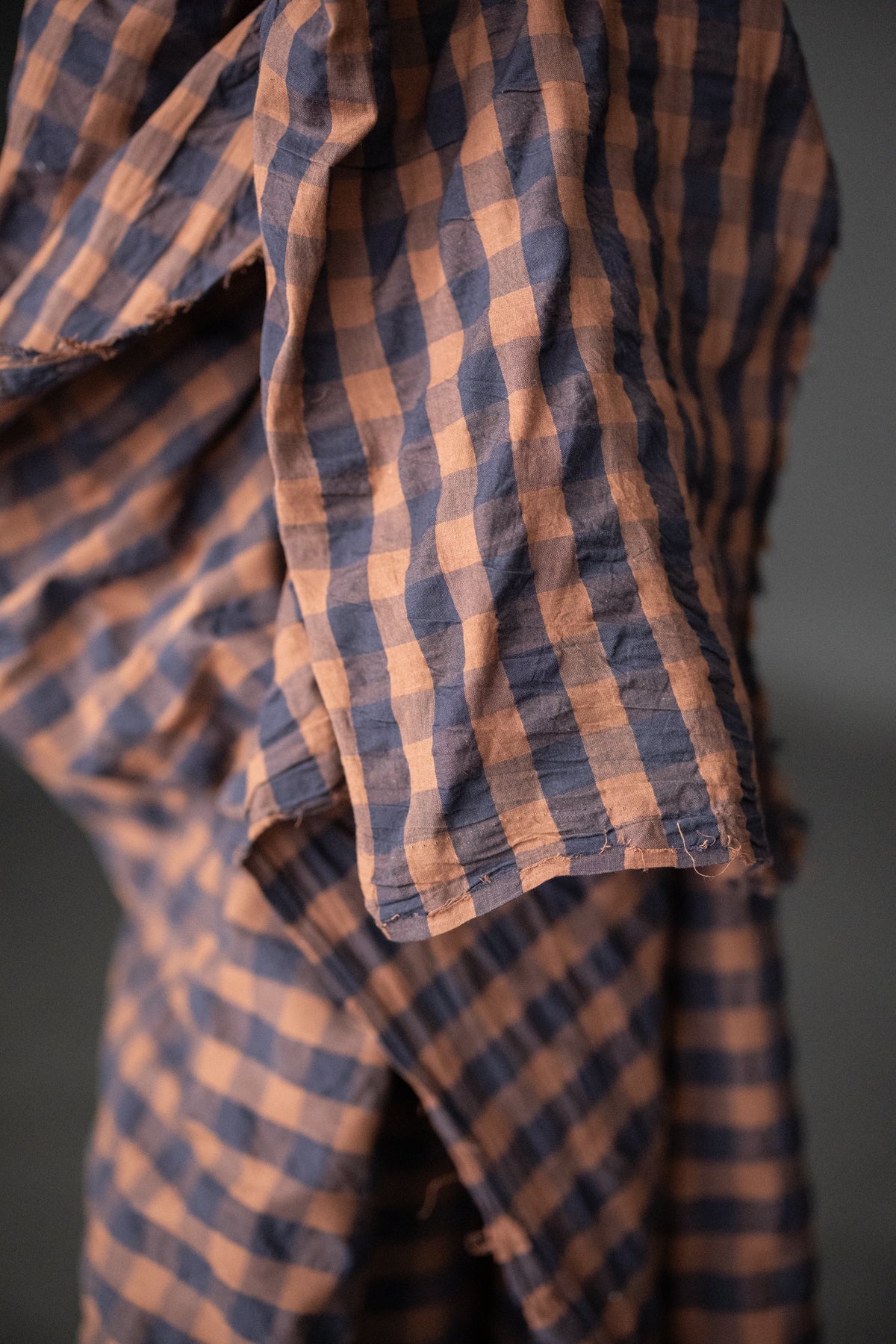 Organic Cotton Gingham Seersucker - Fairfield