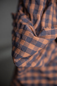 Organic Cotton Gingham Seersucker - Fairfield