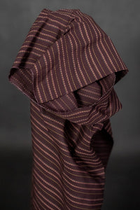 purple/plum indian stitched cotton