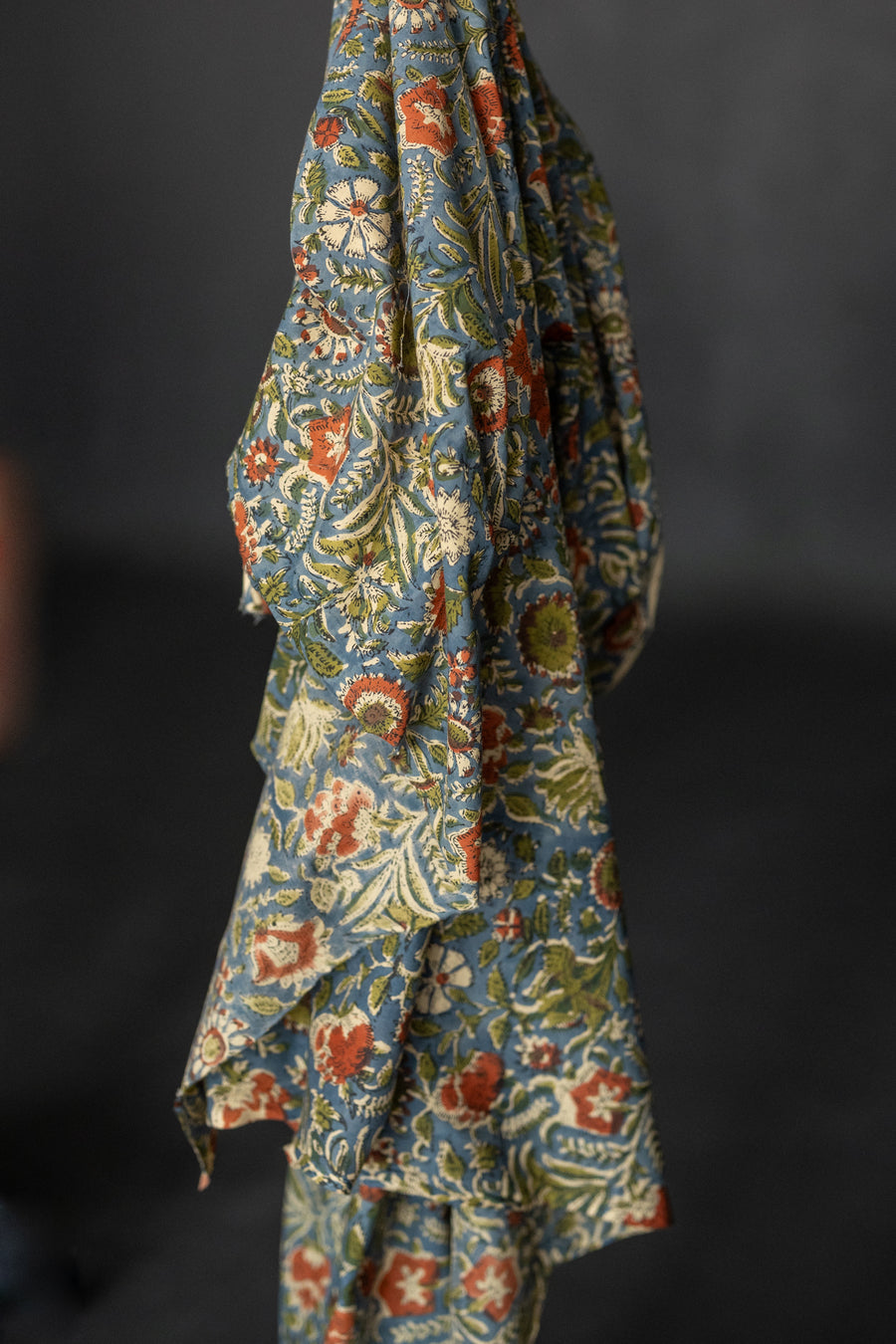 Remnant (Indian Block Print Cotton Floreat)