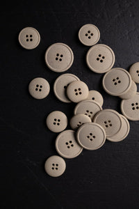 natural hemp buttons
