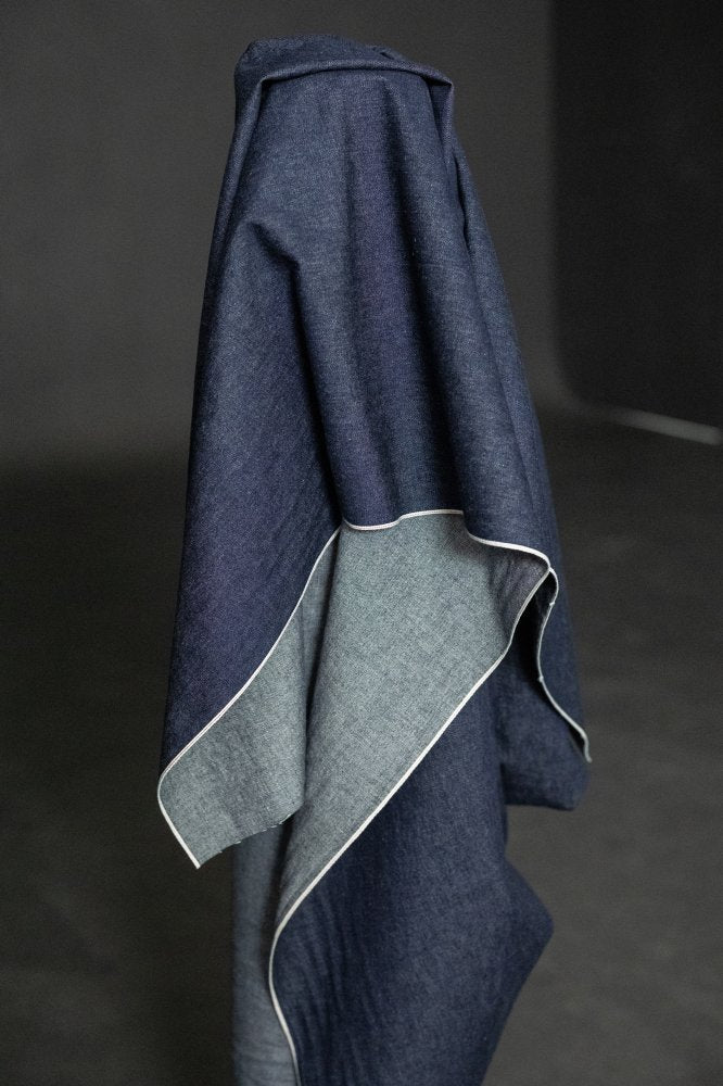 indigo japanese denim fabric