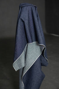 indigo japanese denim fabric