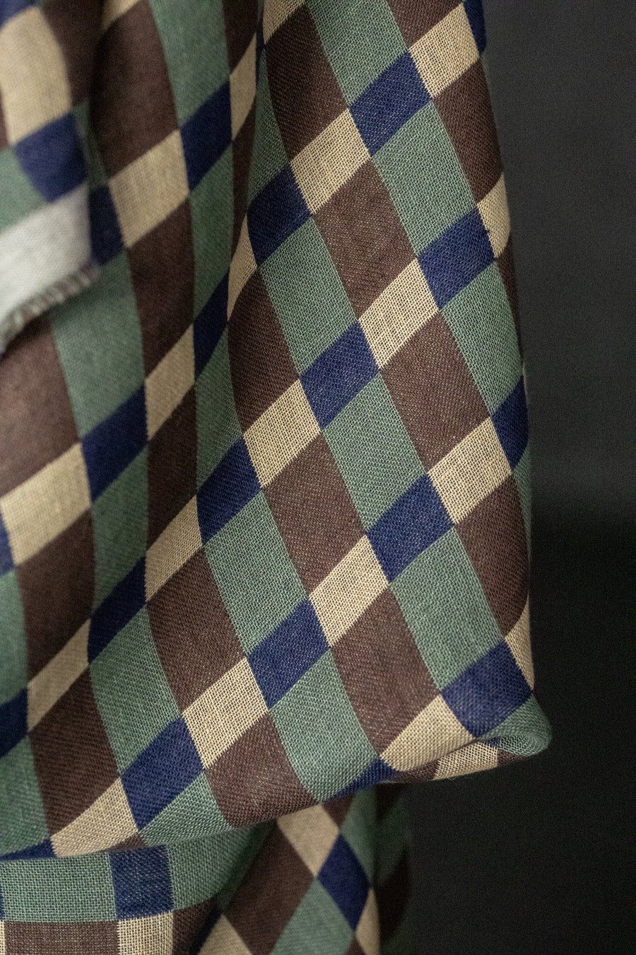 Check Jacquard Linen - Lucienne