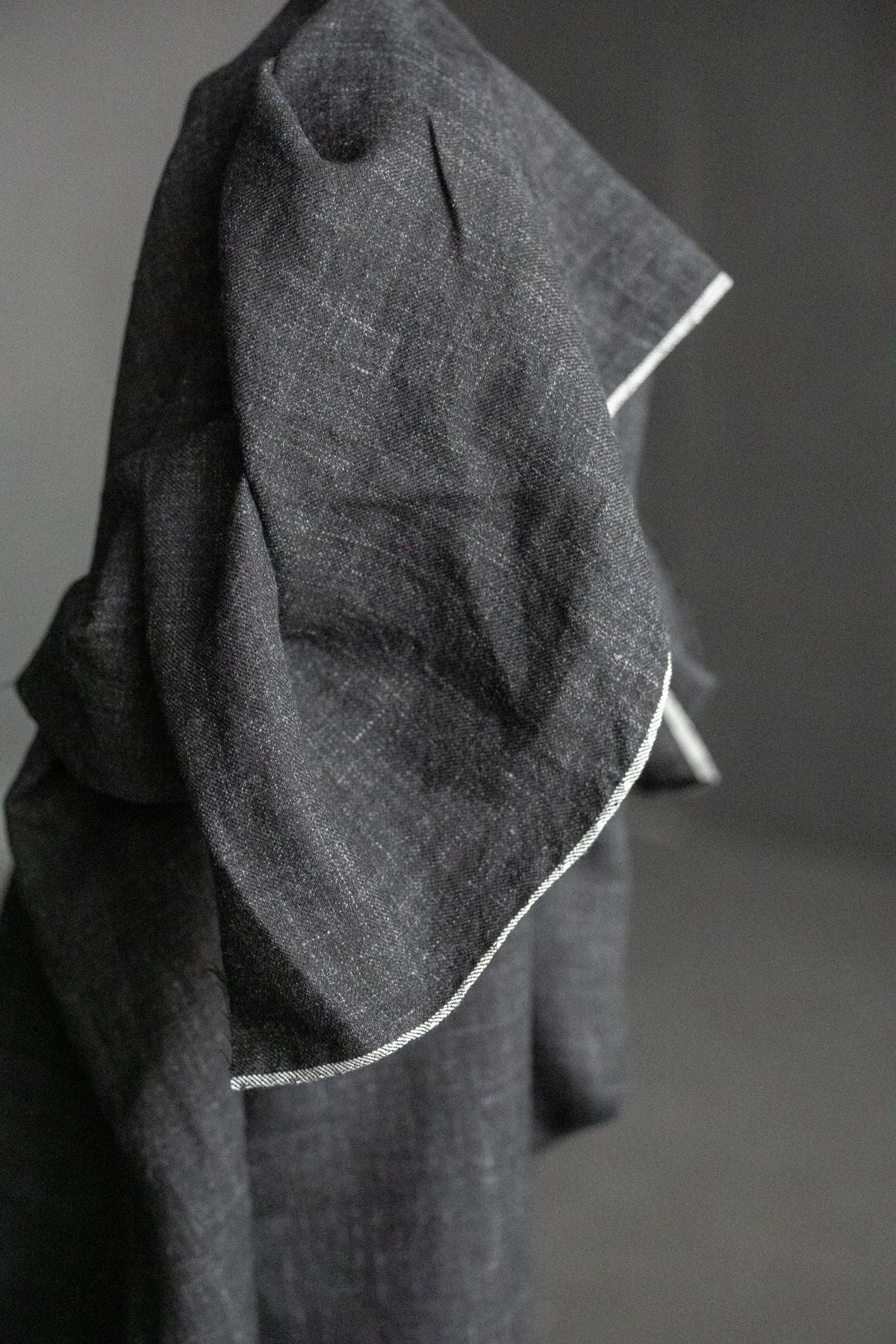 Japanese Linen/Wool Twill - Moto