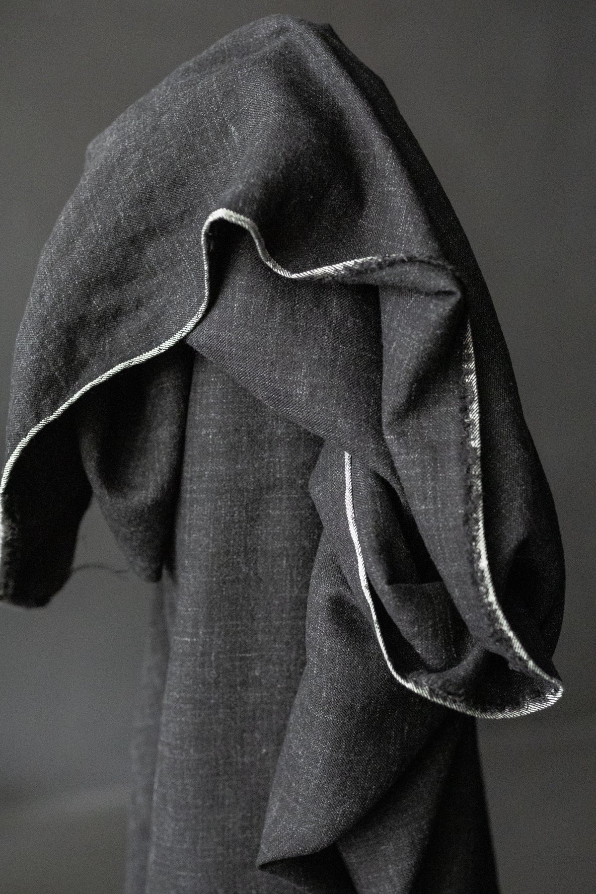 Japanese Linen/Wool Twill - Moto
