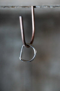 Nickel D-Rings 1/2″