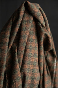 Japanese Brushed Cotton - Nori Check