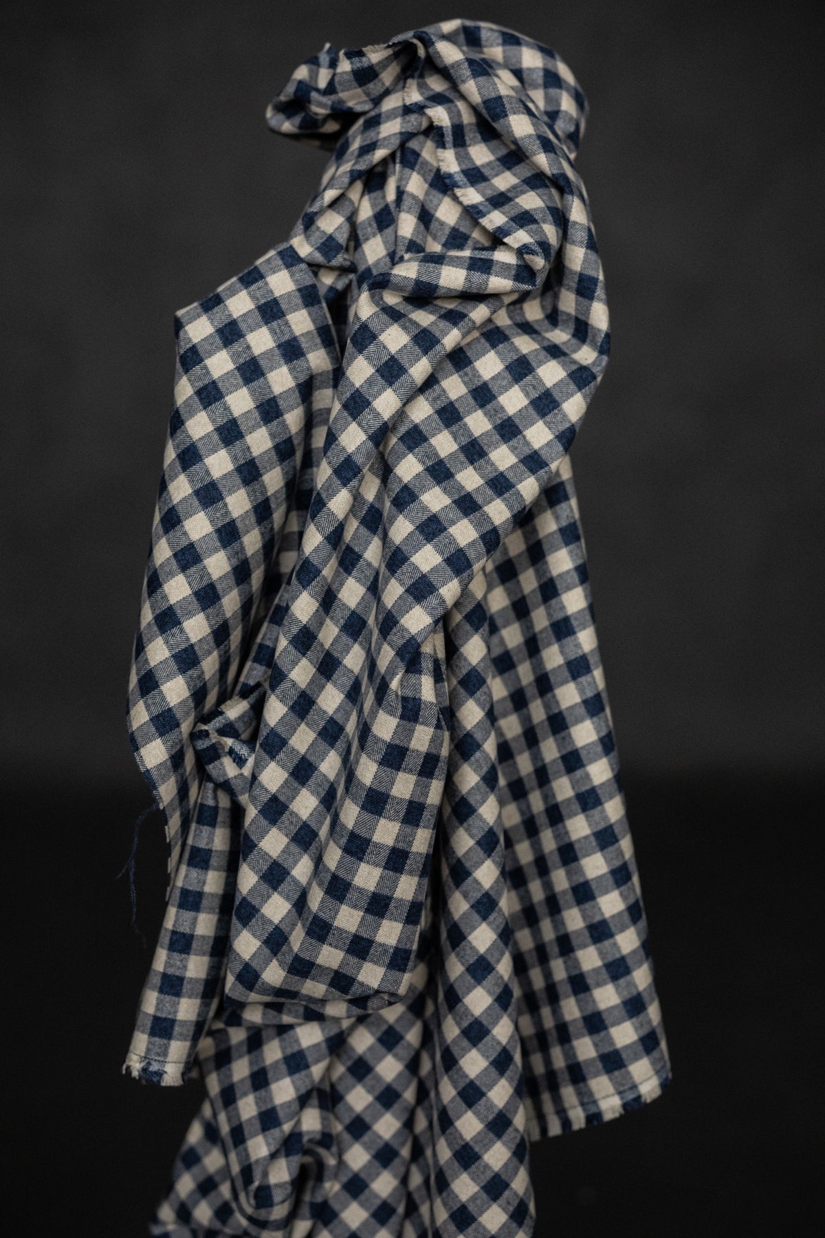 Japanese Brushed Cotton - Seascape Check