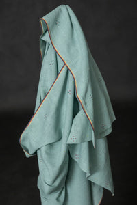 Light blue indian handloom tangaliya cotton