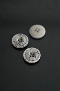 Speckled Grey Button